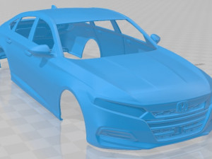 honda accord 2018 printable body car Model Cetak 3D