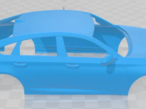 honda accord 2018 printable body car 3D Print Model