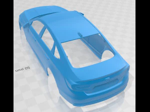 honda accord 2018 printable body car 3D Print Model