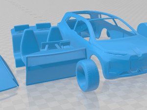 vision inext 2018 printable car 3D Baskı Modeli