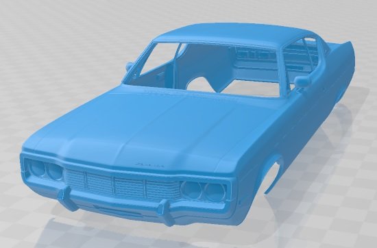 amc matador coupe 1972 printable body car Modelo de impresión 3D .c4d .max .obj .3ds .fbx .stl .blend 