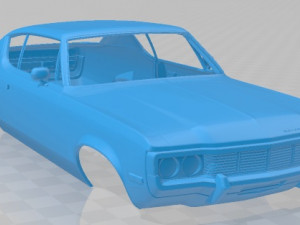 amc matador coupe 1972 printable body car Modelo de impresión 3D