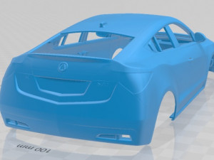 acura zdx 2010 printable body car 3D Принт Модель