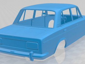 vaz zhiguli 2103 1972 printable body car 3D 프린트 모델