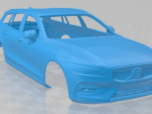 volvo v60 2019 printable body car Modelo de impresión 3D
