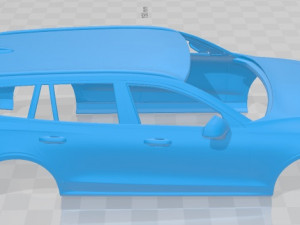 volvo v60 2019 printable body car Modelo de impresión 3D