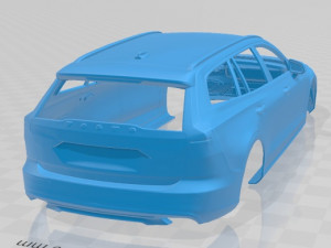 volvo v60 2019 printable body car Modelo de impresión 3D