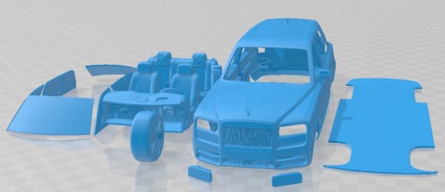 Cullinan 2019 printable car 3D Druckmodell .c4d .max .obj .3ds .fbx .stl .blend