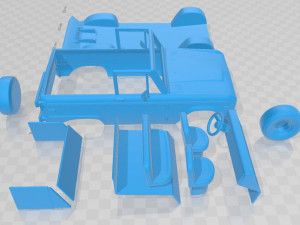 1975 cabriolet printable car 3Dプリントモデル