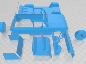 1975 cabriolet printable car 3D Print Model