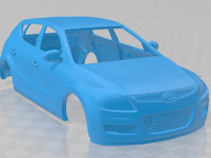 hyundai i30 2010 printable body car 3D प्रिंट मॉडल