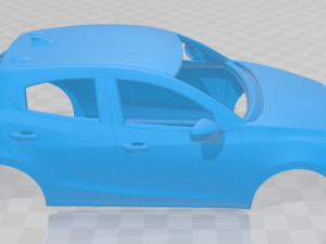 toyota yaris us 2020 printable body car Modèles 3D en vedette