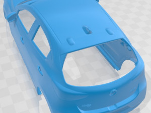 toyota yaris us 2020 printable body car Modèles 3D en vedette