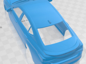lexus es350 f sport 2019 printable body car 3D 프린트 모델