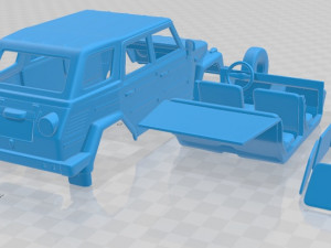 volkswagen type 181 1973 printable car 3D Print Model