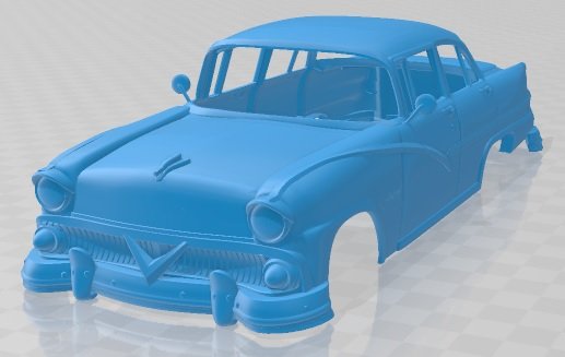fairlane 1956 printable body car 3D-printmodel .c4d .max .obj .3ds .fbx .stl .blend 