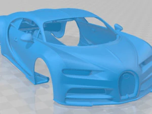 bugatti chiron sport 2019 printable body car 3D Print Model