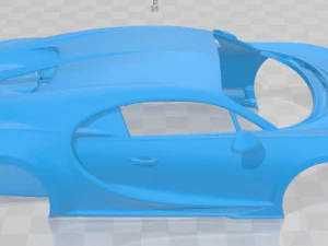 bugatti chiron sport 2019 printable body car 3D Print Model