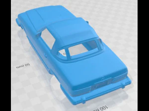 mercedes benz sl class r107 us 1974 printable body car 3D Print Model