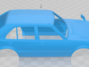 honda civic 5 door 1979 printable body car 3D 打印模型