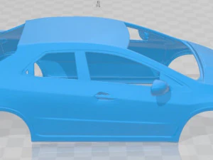honda civic type r 2007 printable body car 3D Print Model