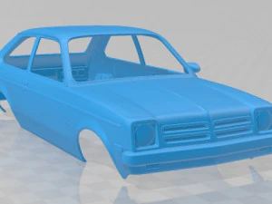 chevrolet chevette coupe 1976 printable body car 3D Print Model