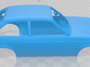 chevrolet chevette coupe 1976 printable body car 3D Print Model