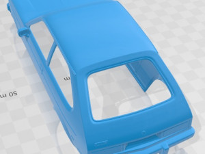 chevrolet chevette coupe 1976 printable body car 3D Print Model