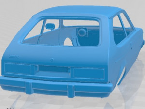 chevrolet chevette coupe 1976 printable body car 3D Print Model