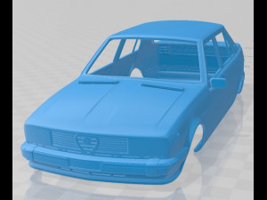 alfa romeo giulietta 1977 printable body car 3D Print Model