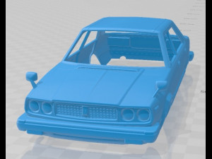 honda accord sedan 1977 printable body car 3D Print Model