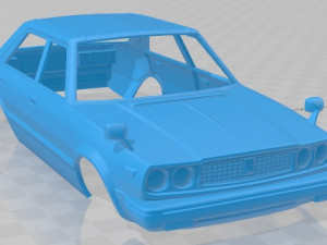 honda accord sedan 1977 printable body car Model do druku 3D