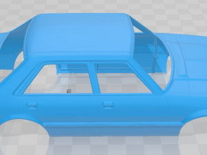 honda accord sedan 1977 printable body car Model do druku 3D