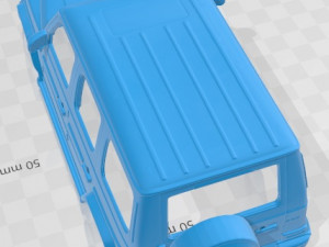 mercedes benz g63 amg 2019 printable body car Model do druku 3D