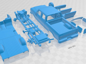 f 250 series 1978 printable car 3D प्रिंट मॉडल
