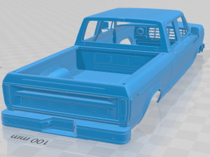 f 250 series 1978 printable body car 3D Print Model