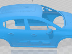 citroen c3 2020 printable body car 3Dプリントモデル