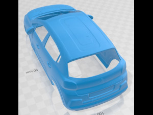 citroen c3 2020 printable body car 3Dプリントモデル