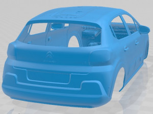 citroen c3 2020 printable body car 3Dプリントモデル