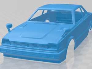 honda prelude 1978 printable body car Modelo de impresión 3D