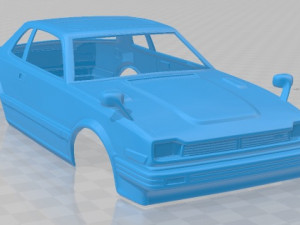 honda prelude 1978 printable body car 3D प्रिंट मॉडल