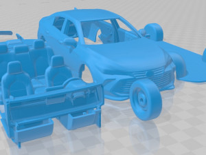 toyota avalon 2019 printable car Modèles 3D en vedette