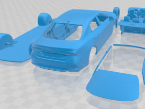 toyota avalon 2019 printable car Modèles 3D en vedette