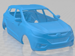 hyundai ix35 2011 printable body car 3D Baskı Modeli