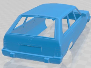 subaru leone estate 1978 printable body car 3D Print Model