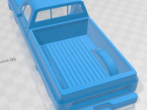 chevrolet scottsdale single cab 1979 printable body car Model do druku 3D