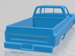 chevrolet scottsdale single cab 1979 printable body car Model do druku 3D