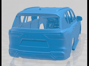 lexus lx600 2022 printable body car 3D Принт Модель