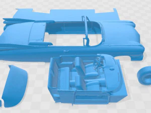 cadillac el dorado 1959 printable car 3D Print Model