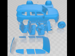 Toyota land cruiser 300 2022 printable car 3D प्रिंट मॉडल